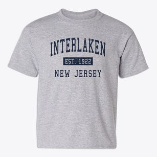 Interlaken New Jersey Classic Established Youth T-shirt