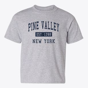 Pine Valley New York Classic Established Youth T-shirt
