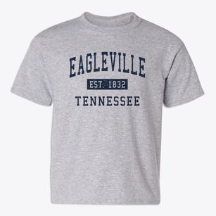 Eagleville Tennessee Classic Established Youth T-shirt