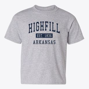 Highfill Arkansas Classic Established Youth T-shirt