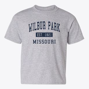 Wilbur Park Missouri Classic Established Youth T-shirt