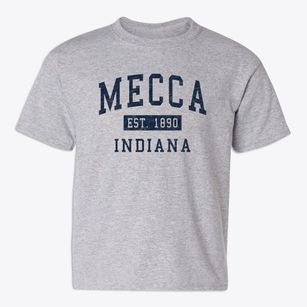 Mecca Indiana Classic Established Youth T-shirt
