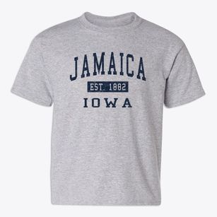 Jamaica Iowa Classic Established Youth T-shirt