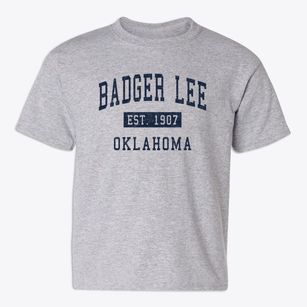 Badger Lee Oklahoma Classic Established Youth T-shirt