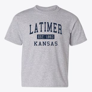 Latimer Kansas Classic Established Youth T-shirt