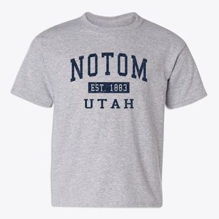 Notom Utah Classic Established Youth T-shirt