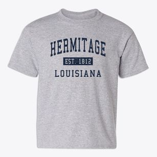 Hermitage Louisiana Classic Established Youth T-shirt