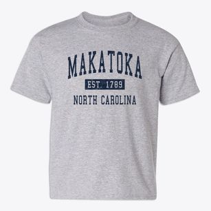 Makatoka North Carolina Classic Established Youth T-shirt