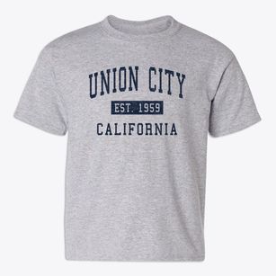 Union City California Classic Established Youth T-shirt