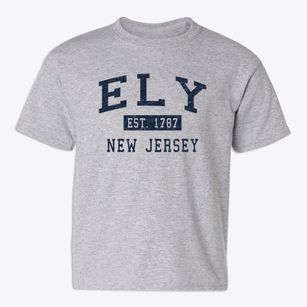 Ely New Jersey Classic Established Youth T-shirt