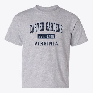 Carver Gardens Virginia Classic Established Youth T-shirt
