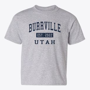 Burrville Utah Classic Established Youth T-shirt