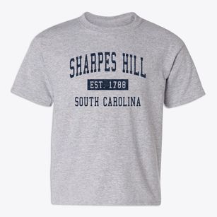 Sharpes Hill South Carolina Classic Established Youth T-shirt