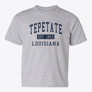 Tepetate Louisiana Classic Established Youth T-shirt