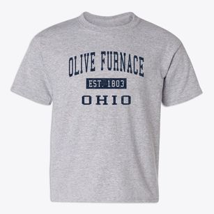 Olive Furnace Ohio Classic Established Youth T-shirt