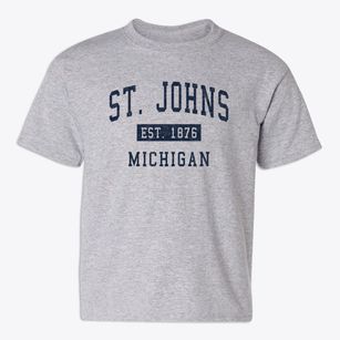 St. Johns Michigan Classic Established Youth T-shirt