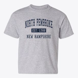 North Pembroke New Hampshire Classic Established Youth T-shirt