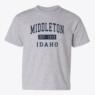 Middleton Idaho Classic Established Youth T-shirt