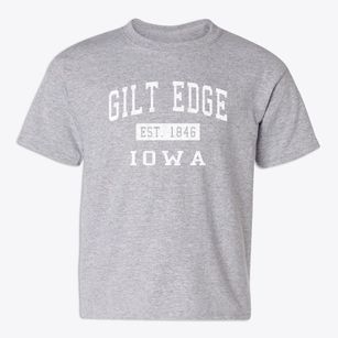 Gilt Edge Iowa Classic Established Youth T-shirt