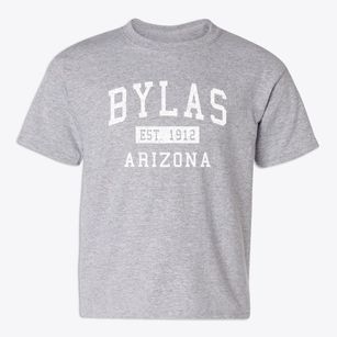 Bylas Arizona Classic Established Youth T-shirt