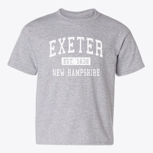 Exeter New Hampshire Classic Established Youth T-shirt
