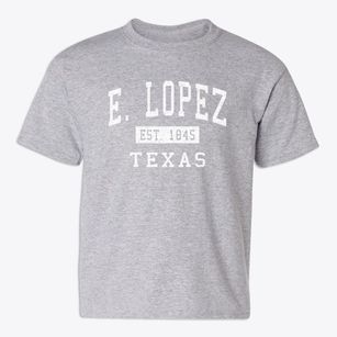 E. Lopez Texas Classic Established Youth T-shirt