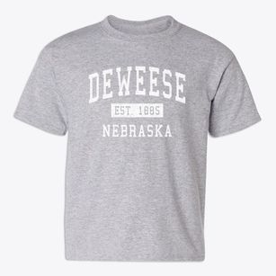 Deweese Nebraska Classic Established Youth T-shirt