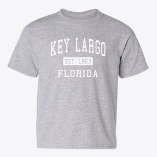 Key Largo Florida Classic Established Youth T-shirt