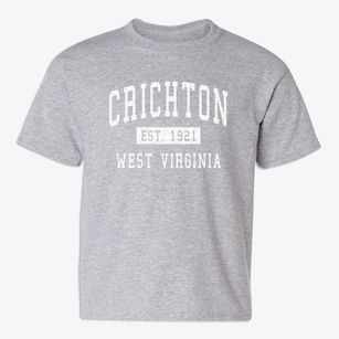 Crichton West Virginia Classic Established Youth T-shirt