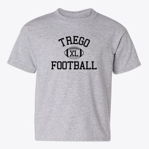 Trego Community High School Classic Football Youth T-shirt