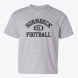 Hornbeck High School Classic Football Youth T-shirt
