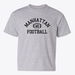 Manhattan International High School Classic Football Youth T-shirt