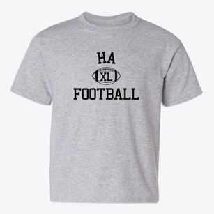Ha Prep Academy Classic Football Youth T-shirt