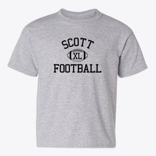 Scott High School Classic Football Youth T-shirt