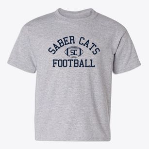 Saber Cats Classic Football Youth T-shirt