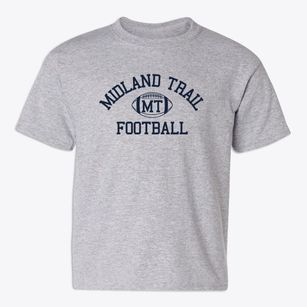 Midland Trail High School Classic Football Youth T-shirt
