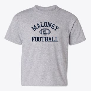 Francis T. Maloney High School Classic Football Youth T-shirt