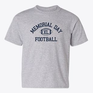 Memorial Day School Classic Football Youth T-shirt