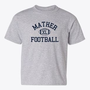 Mather High School Classic Football Youth T-shirt