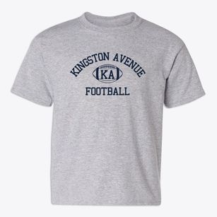 Kingston Avenue School Classic Football Youth T-shirt