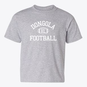 Dongola High School Classic Football Youth T-shirt
