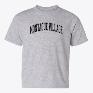 Montague Village Elementary Varsity Arch Youth T-shirt