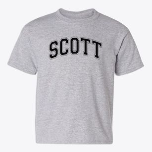 Scott Elementary School Varsity Arch Youth T-shirt