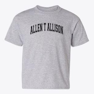 Allen T Allison Elementary School Varsity Arch Youth T-shirt