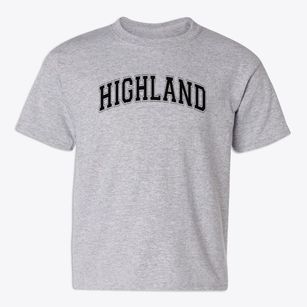 Highland High School Varsity Arch Youth T-shirt
