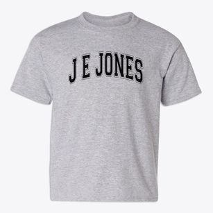 J E Jones Elementary School Varsity Arch Youth T-shirt