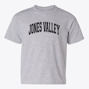 Jones Valley Elementary School Varsity Arch Youth T-shirt