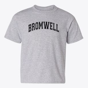 Bromwell Elementary School Varsity Arch Youth T-shirt