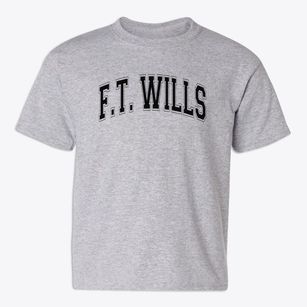 F.t. Wills High School Varsity Arch Youth T-shirt