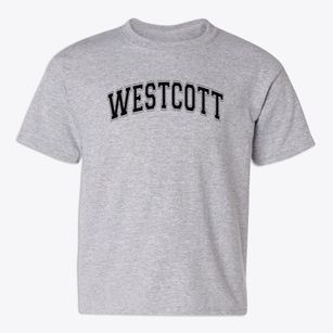 Westcott Elementary School Varsity Arch Youth T-shirt